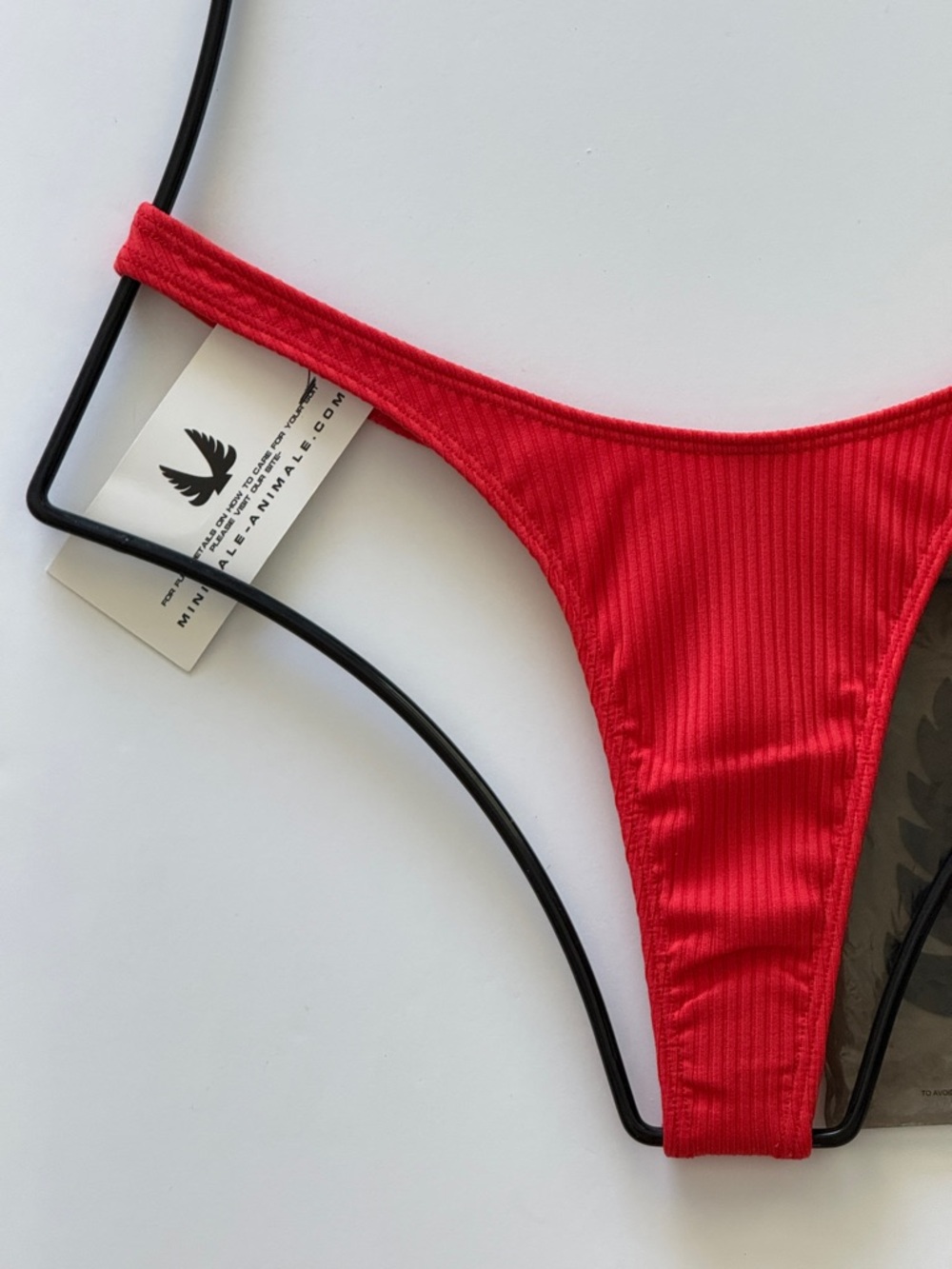 Minimale Animale NOLITA Rib Thong Bikini Bottom - Picture 3 of 10